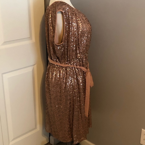 Lane Bryant Sequin Dress 18/20 - Picture 4 of 11